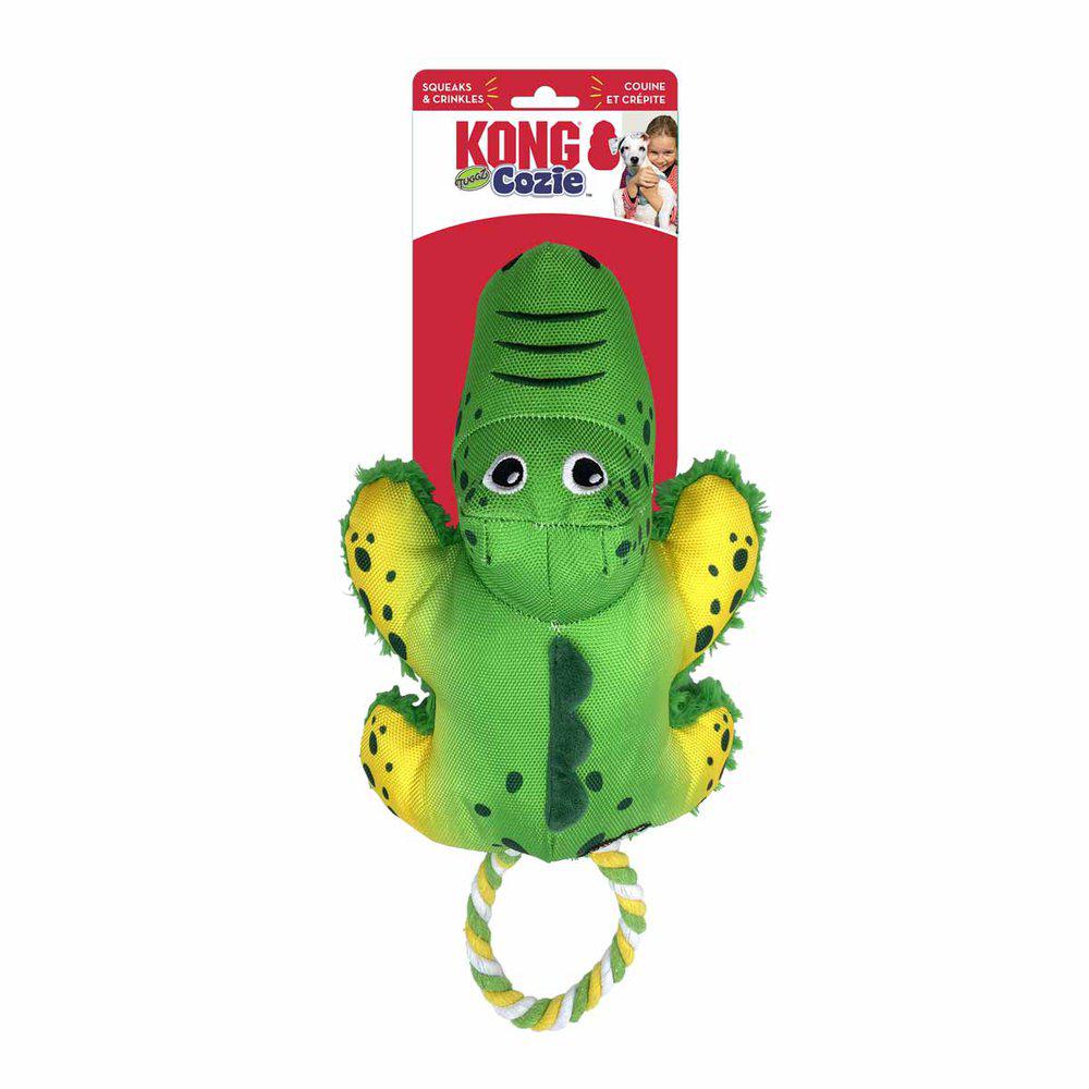 Kong Cozie Tuggz Alligator M/l 35,5x21x13cm