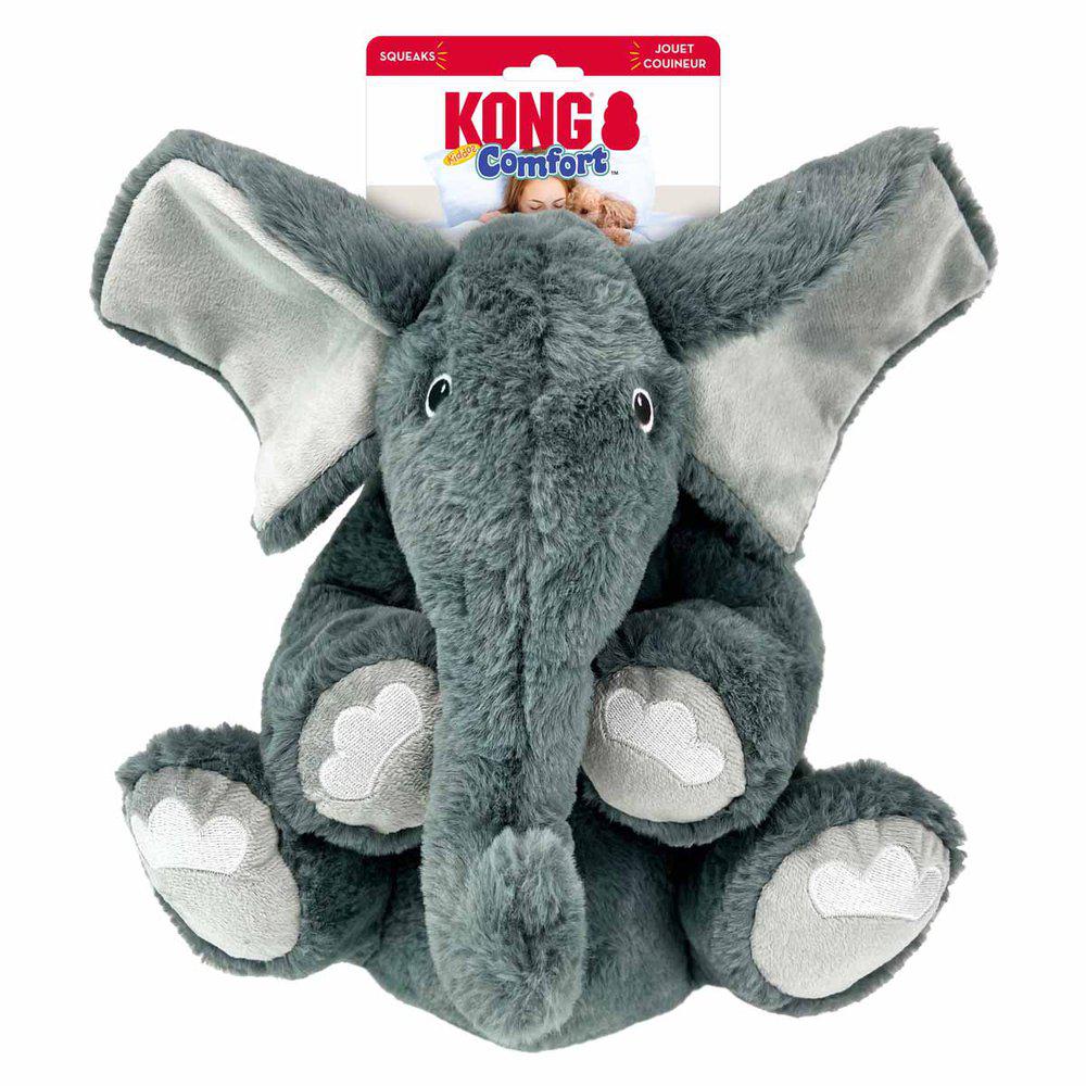 Kong Comfort Kiddosjumbo Elephant Xl 33x33x19cm