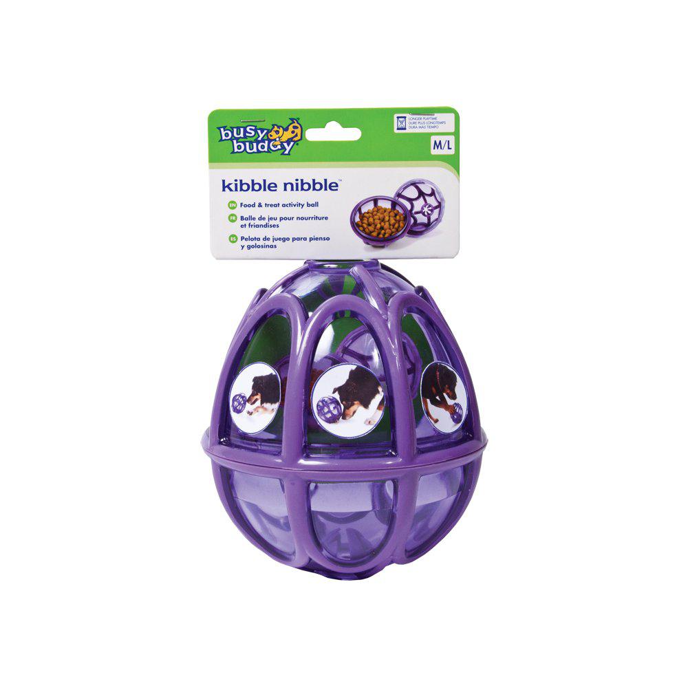 Busy Buddy Kibble Nibble Feeder Ball M/l