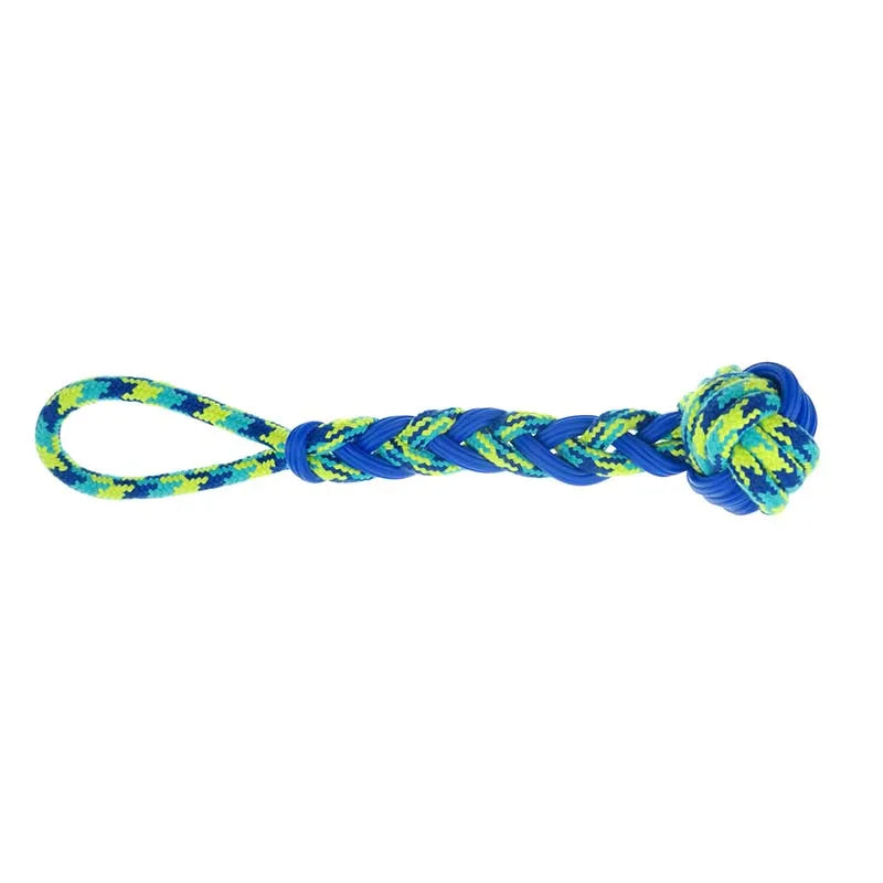 Zs K9 Rope & Tpr Ball Tug 41cm