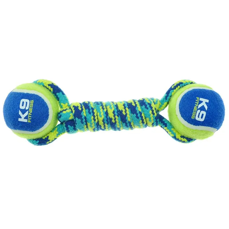 Zs K9 Double Tennisball Rope + 2balls 31cm