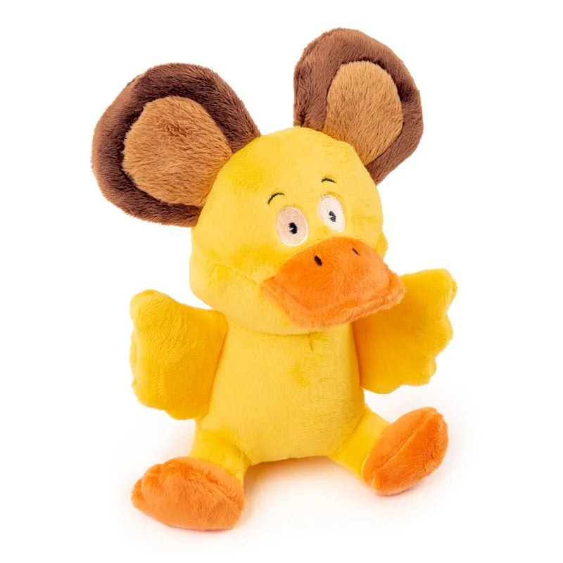 Godog Silent Squeak Flips Duck/bear 18c