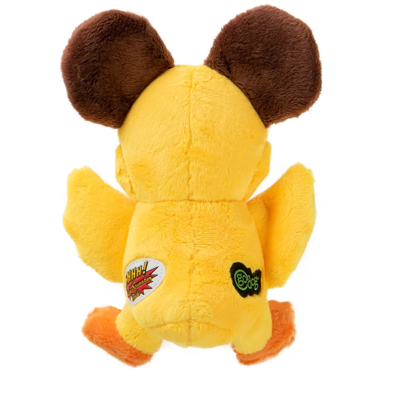 Godog Silent Squeak Flips Duck/bear 18c