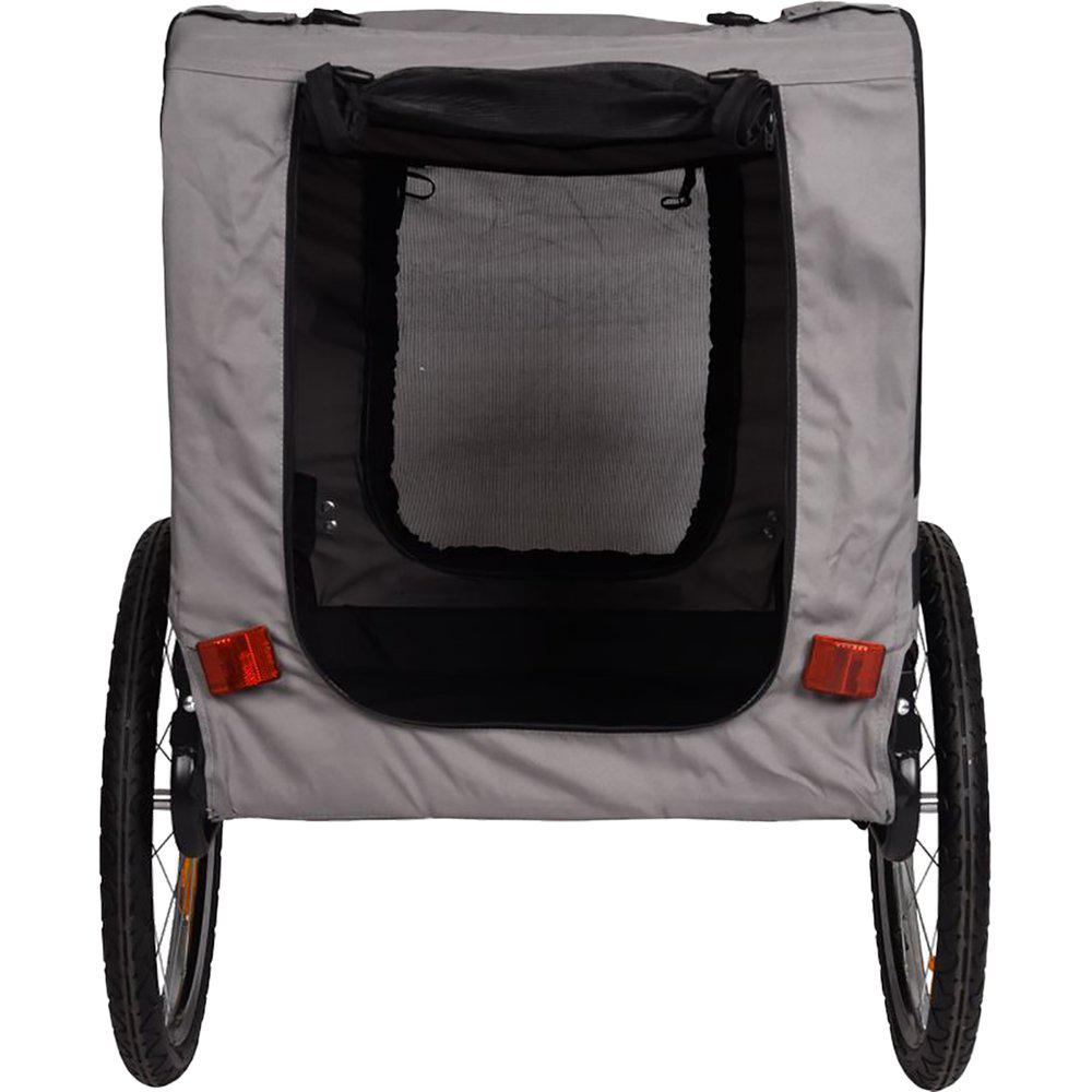 Cykelkärra Liner Economy Grå/svart 125x95x72cm Max 40kg