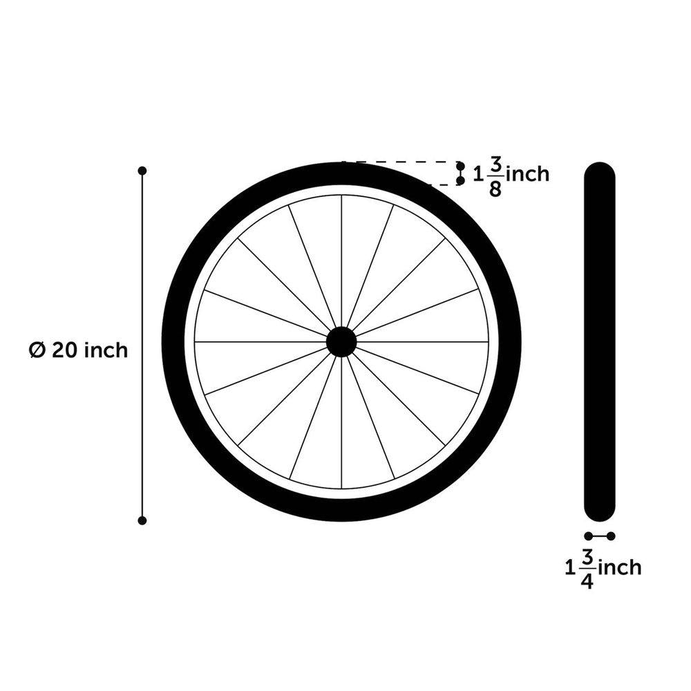 Cykelkärra Liner Economy Grå/svart 125x95x72cm Max 40kg