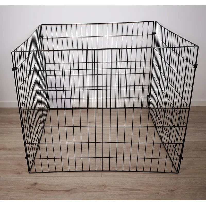 Valphage Svart 72x90cm 4 Sektioner