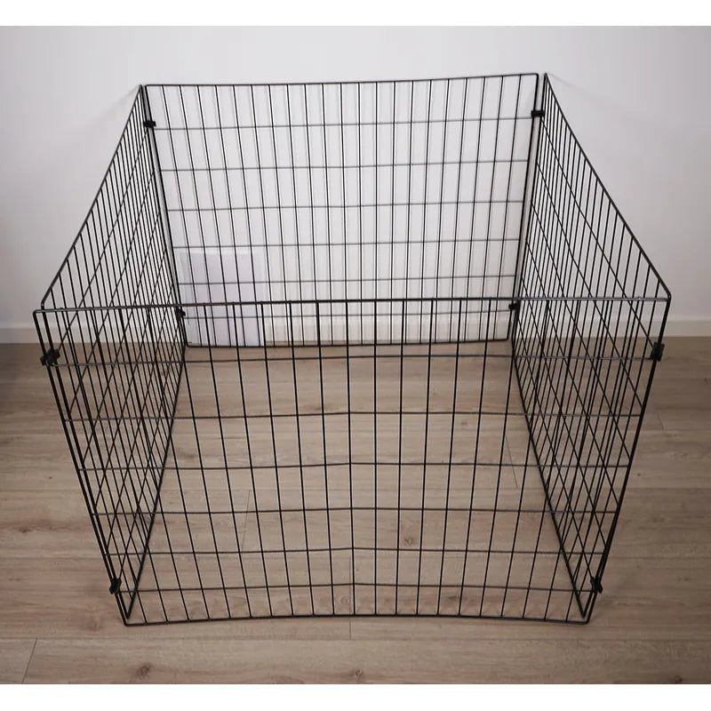 Valphage Svart 72x90cm 4 Sektioner