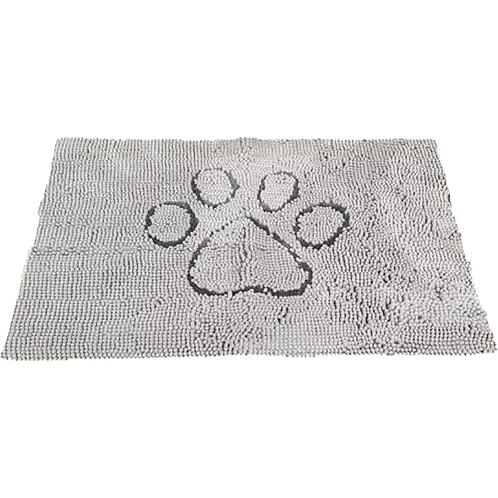Dgs Dirty Dog Doormat Large 88x66cm Silver Grå