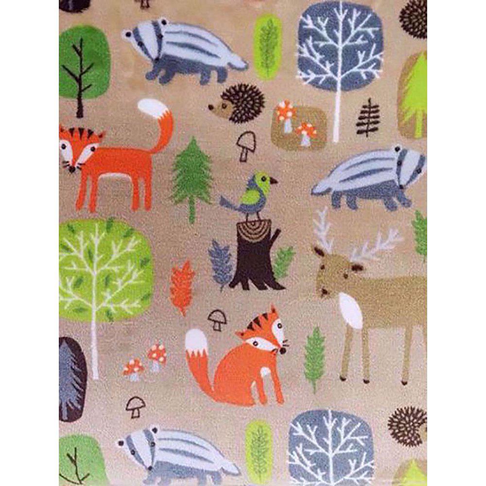 Juunik Madrass Beige/djur Xl 95x65cm