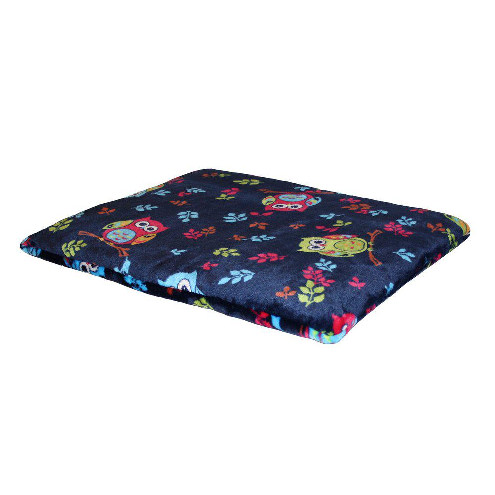 Juunik Madrass Mörkblå/ugglor S 50x40cm