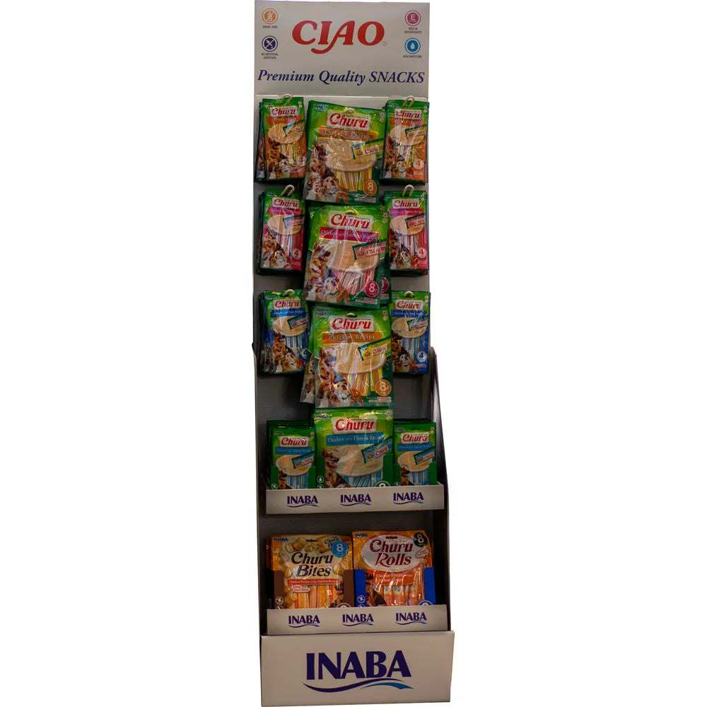 Churu Displayställ Hund 15st Churu Produkter