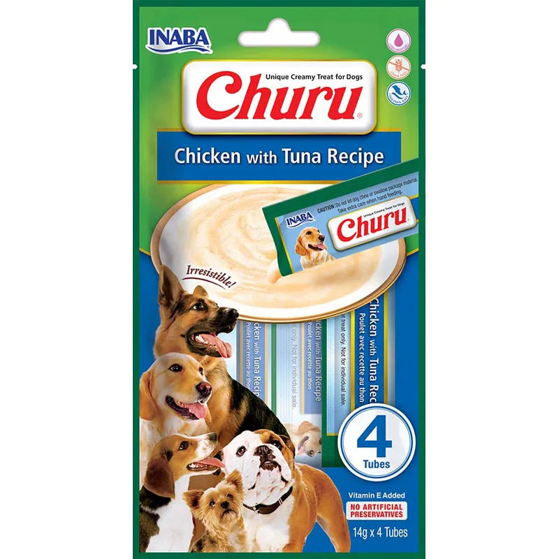Churu Dog Chicken With Tuna 4st