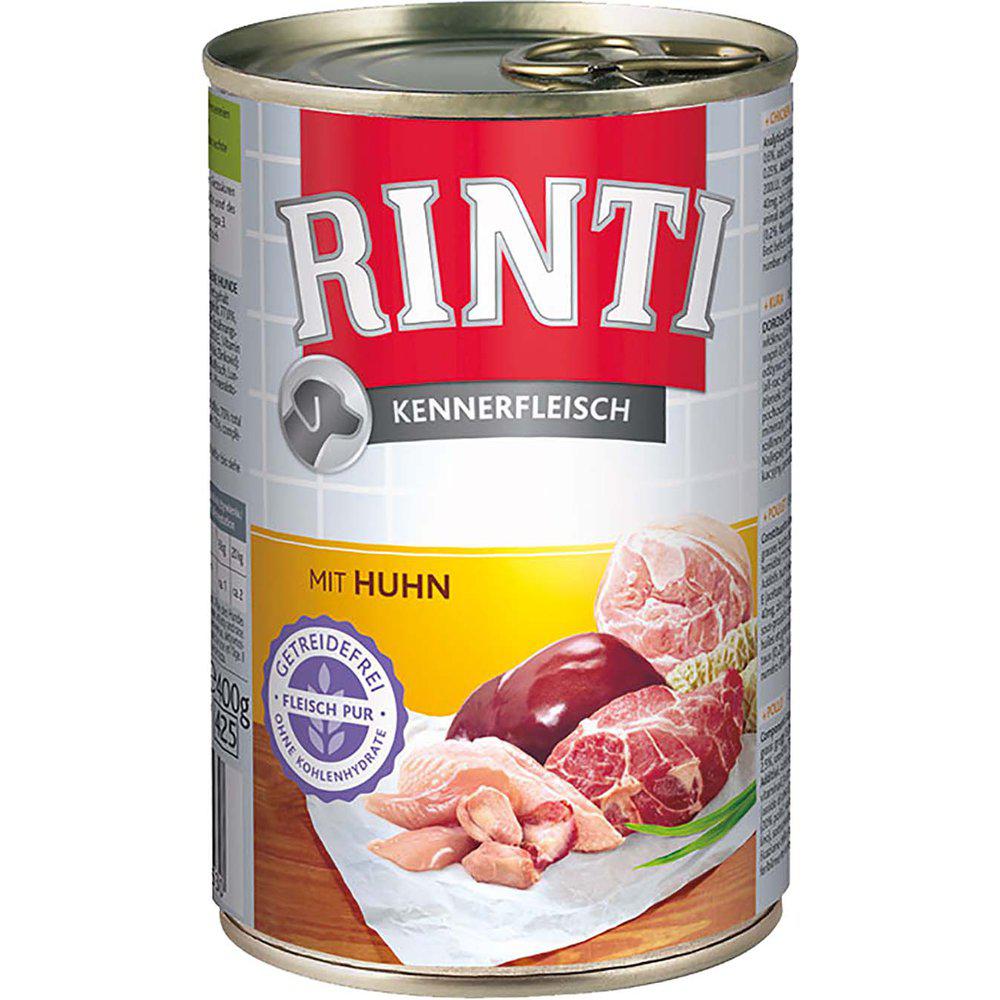 Rinti Kennerfleischkyckling 400gr Burk