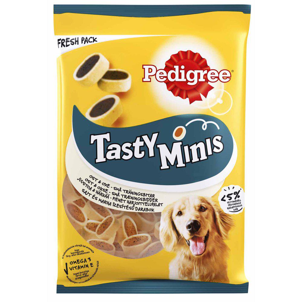 Pedigree Tasty Minis 140g Cheesy Bites