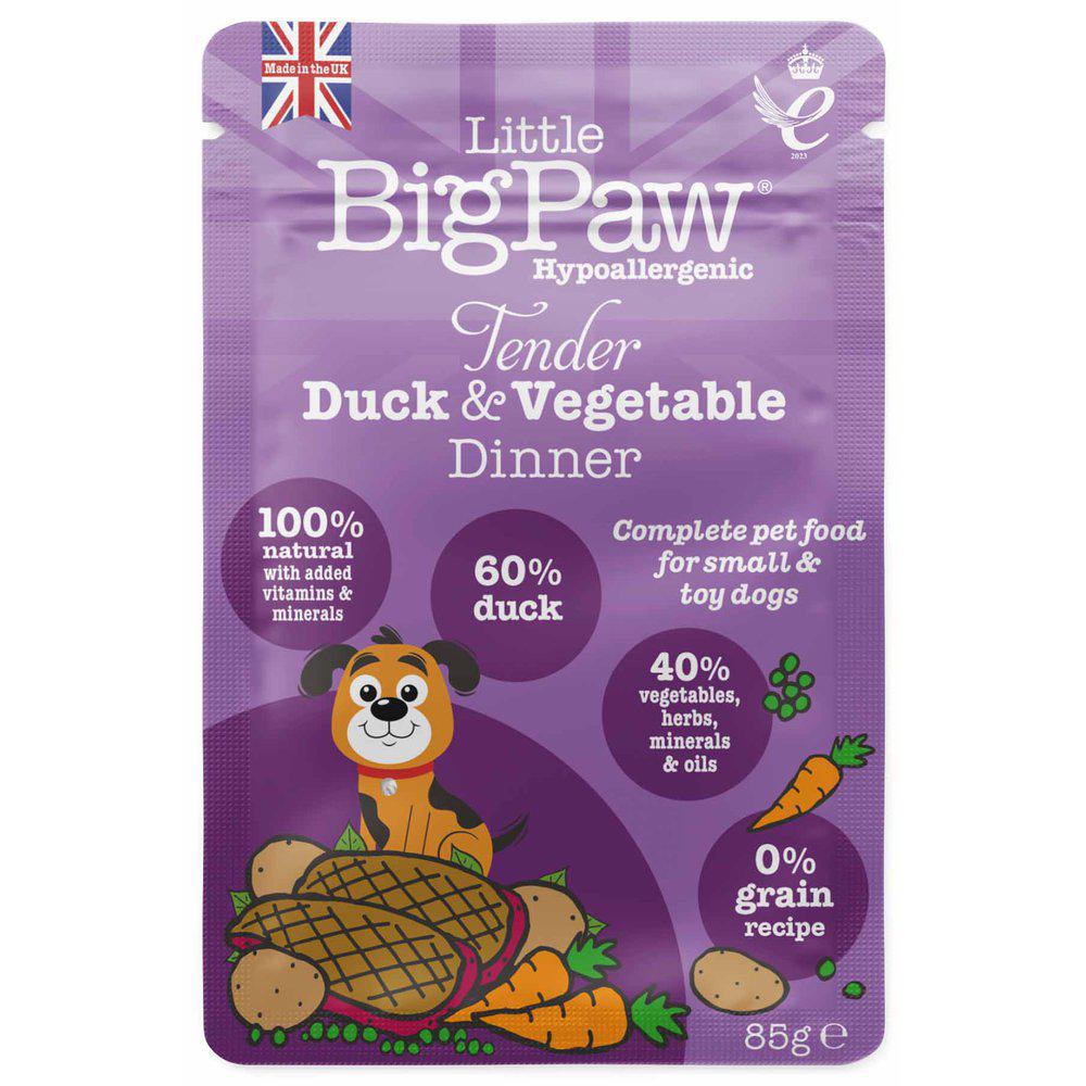 Lbp Pouch Tender Duck & Vegetable Dinner 85g