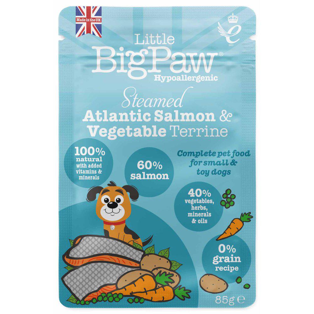 Lbp Pouch Steamed Atlantic Salmon & Vegetable 85g