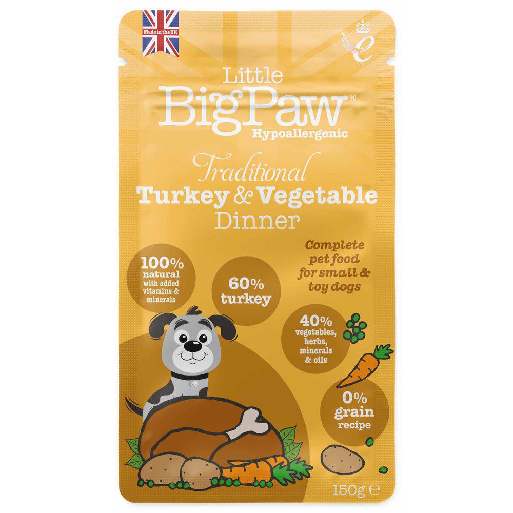 Lbp Pouch Traditional Turkey & Vegetable Dinner 150g