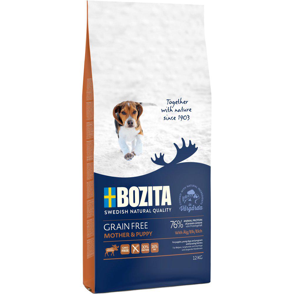 Bozita Grainfree Mother & Puppy Älg 12kg