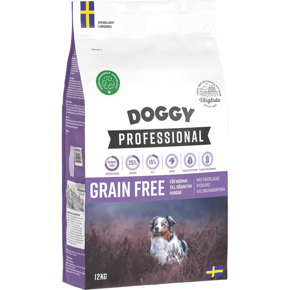 Doggy Professional Grain Free 12kg