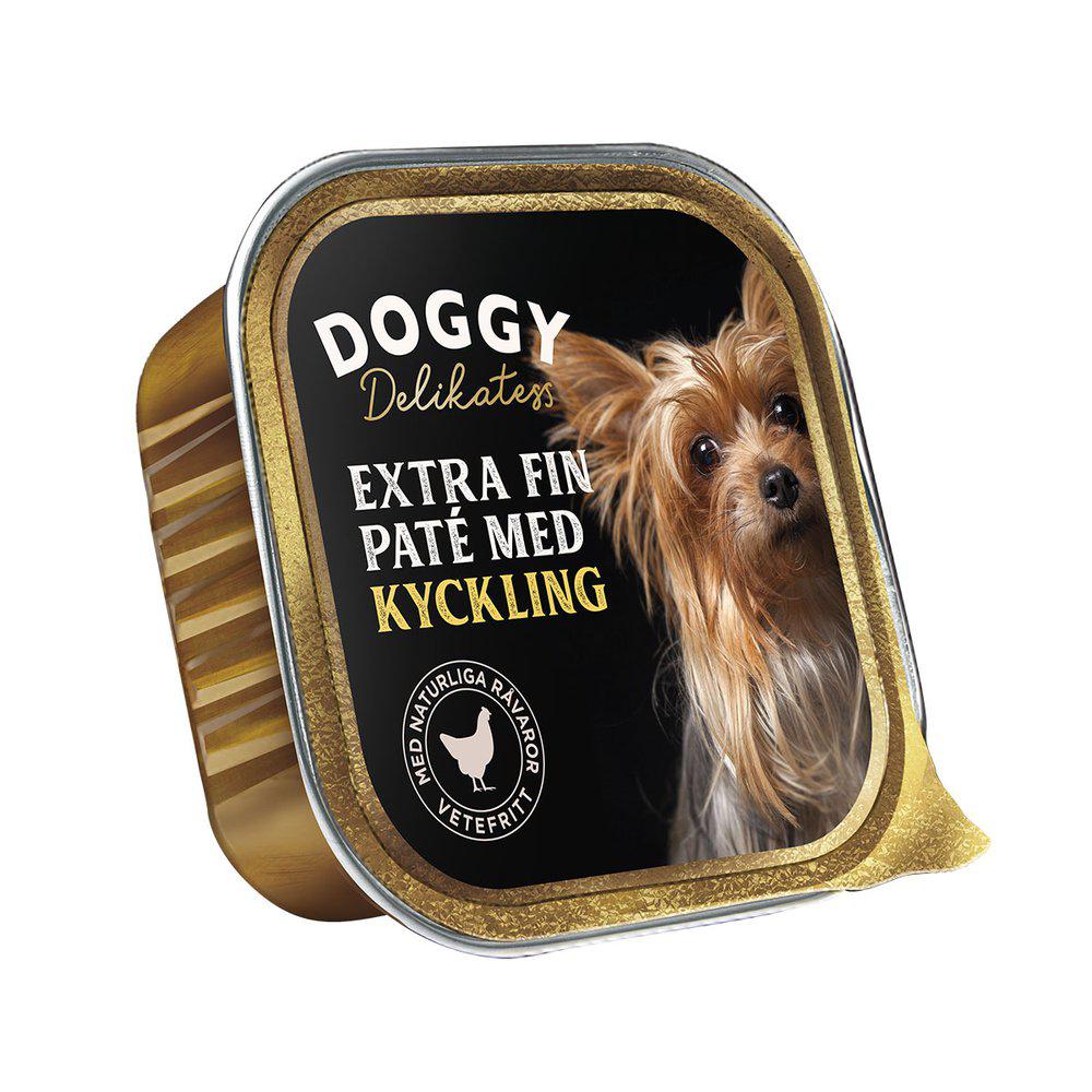 Doggy Delikatesspaté Med Kyckling 150g