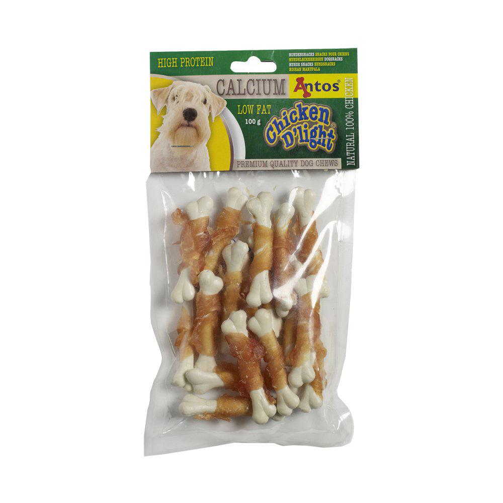 Hundsnacks Chicken Dlight Calcium 100gr