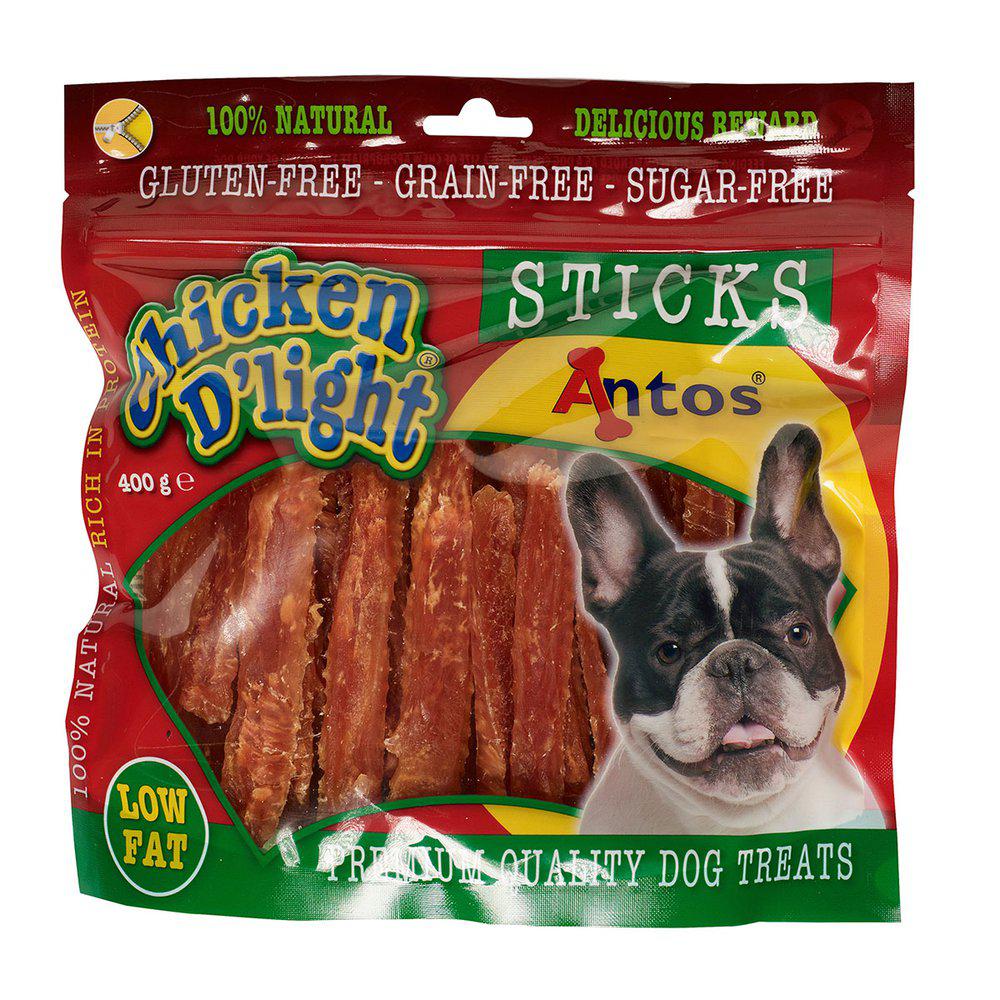 Hundsnacks Chicken D'light Sticks 400gr