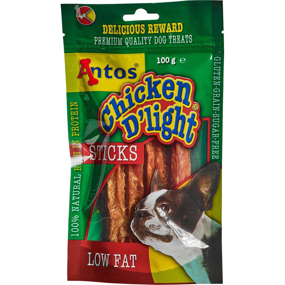 Hundsnacks Chicken D'light Sticks 100gr