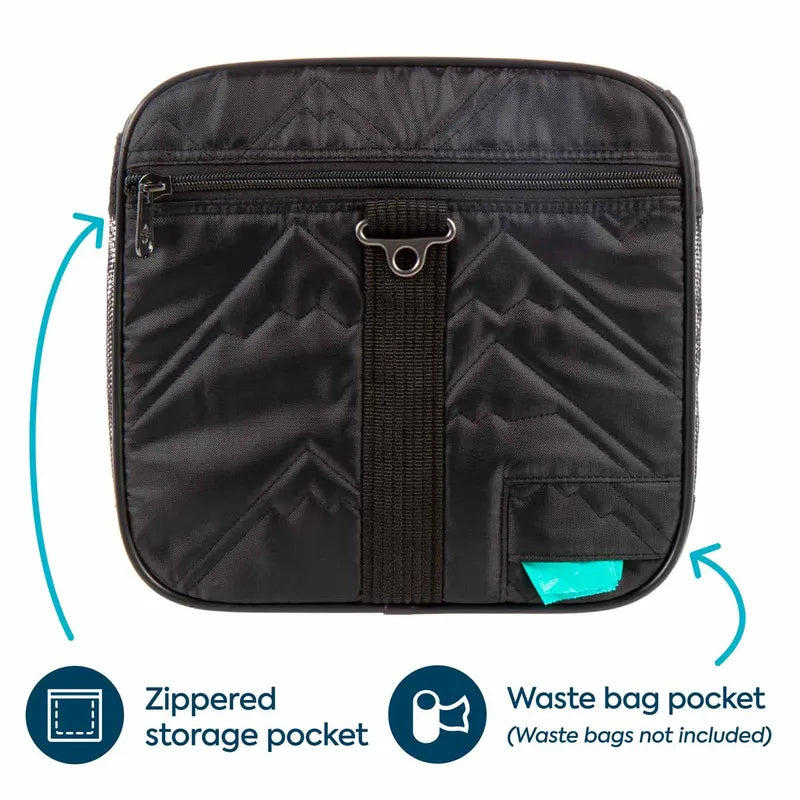 Sherpa Deluxe Pet Carrier Black Medium 43x28x26,5cm Max 7kg