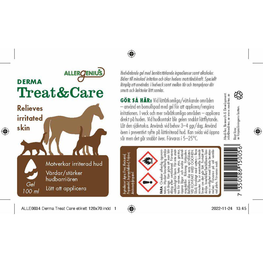 Allergenius Derma Treat & Care 100ml