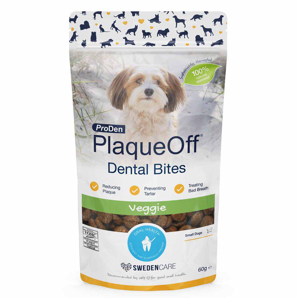 Plaqueoff Dental Bites Veggie 60gr