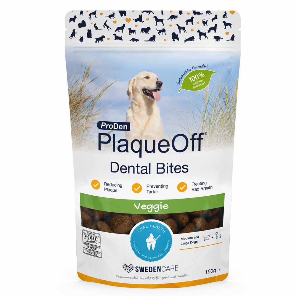 Plaqueoff Dental Bites Veggie 150gr