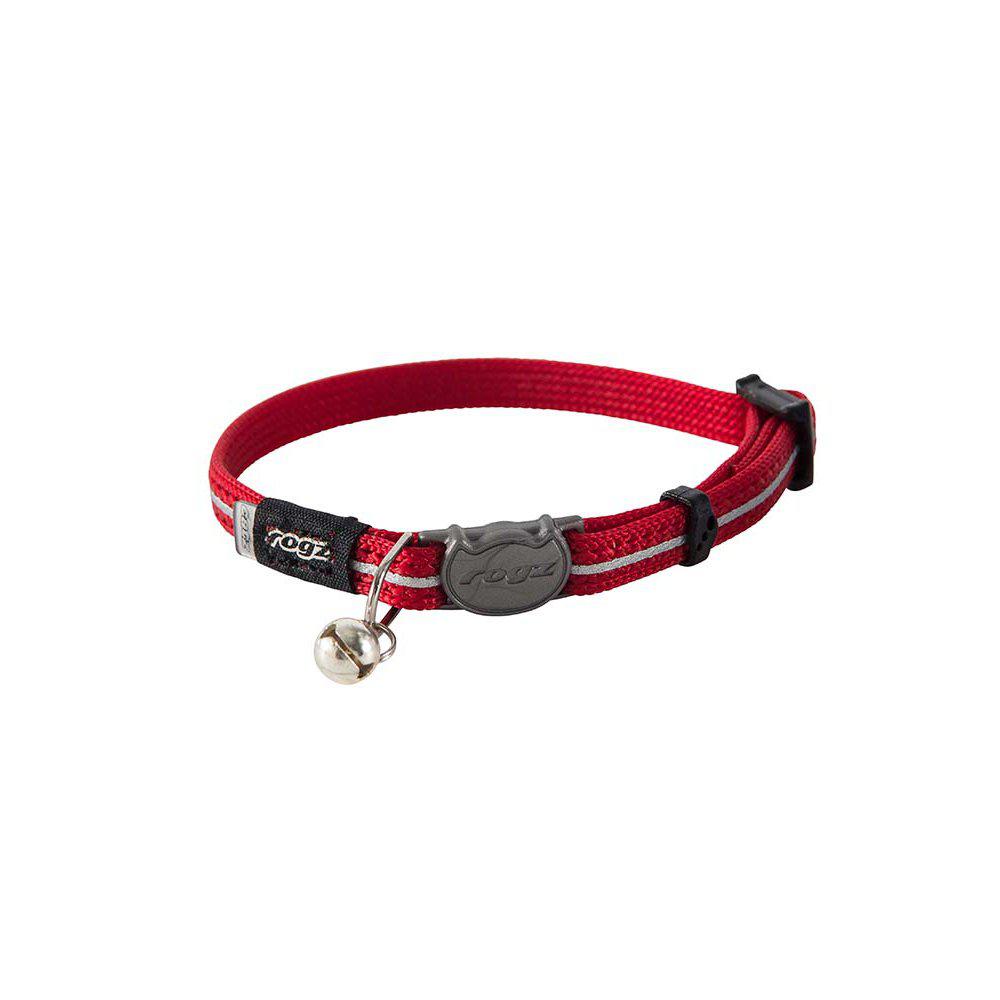 Rogz Alleycat Halsband S Röd 11mm 20