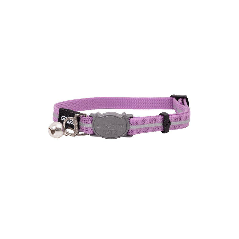 Rogz Alleycat Halsband S Ljus Lila 11mm20