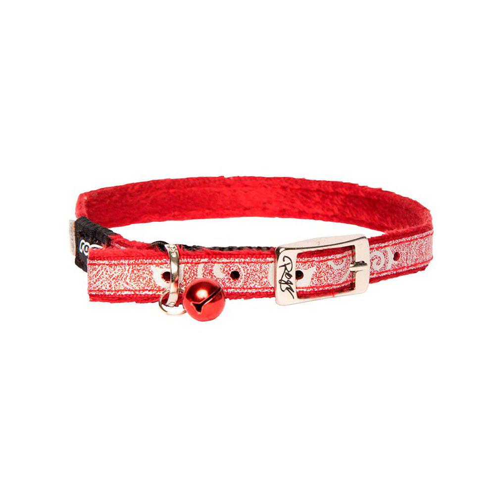 Rogz Sparklecat Halsband S Röd 11mm 20