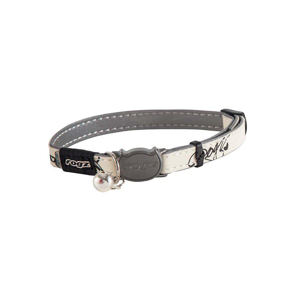 Rogz Glowcat Halsband S Svart 11mm 20