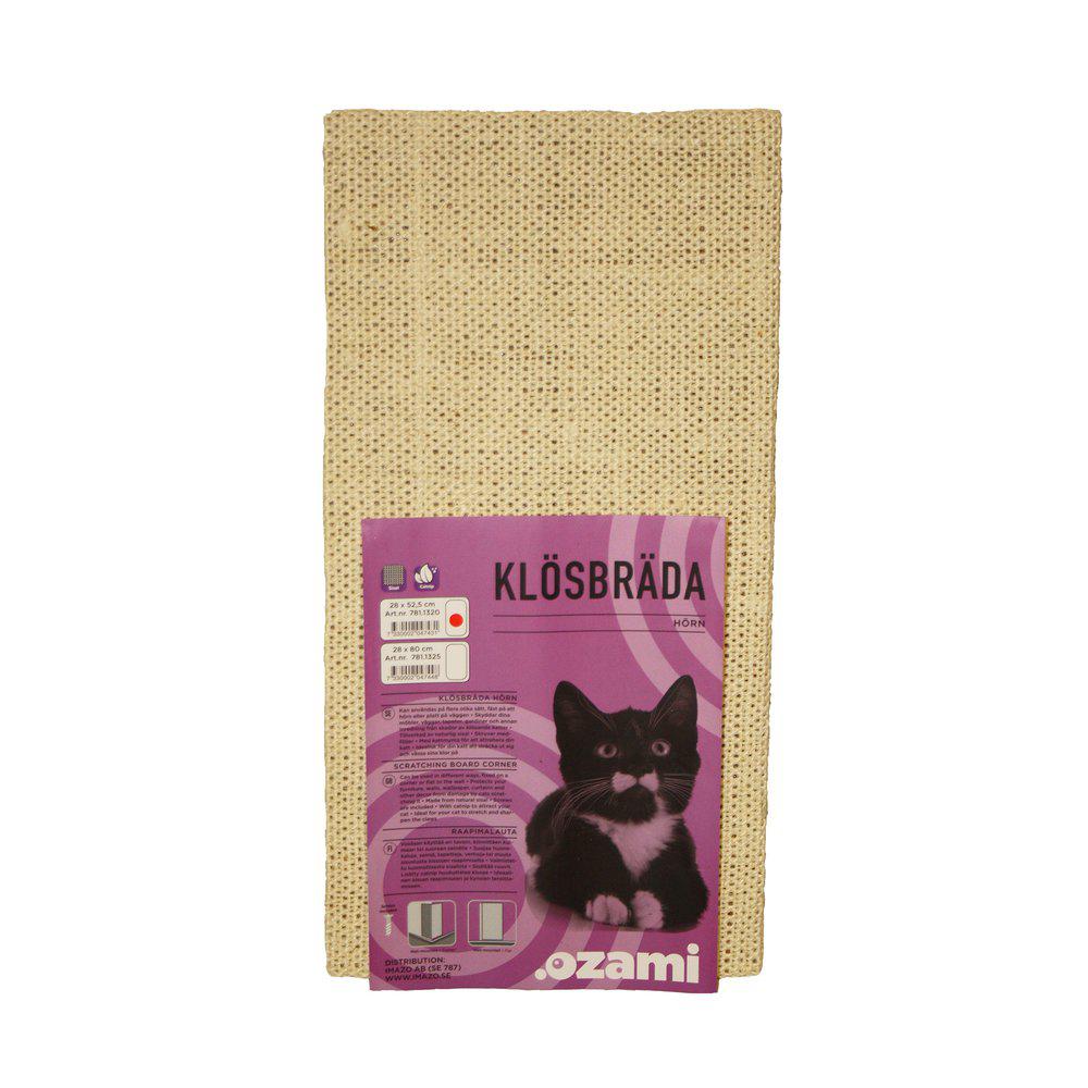 Klösbräda Hörn 52.5x28cm Catnip Ozami