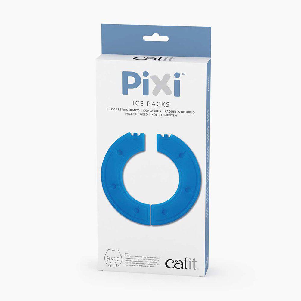 Catit Pixi Ice Packs To 6 Meal Feeder