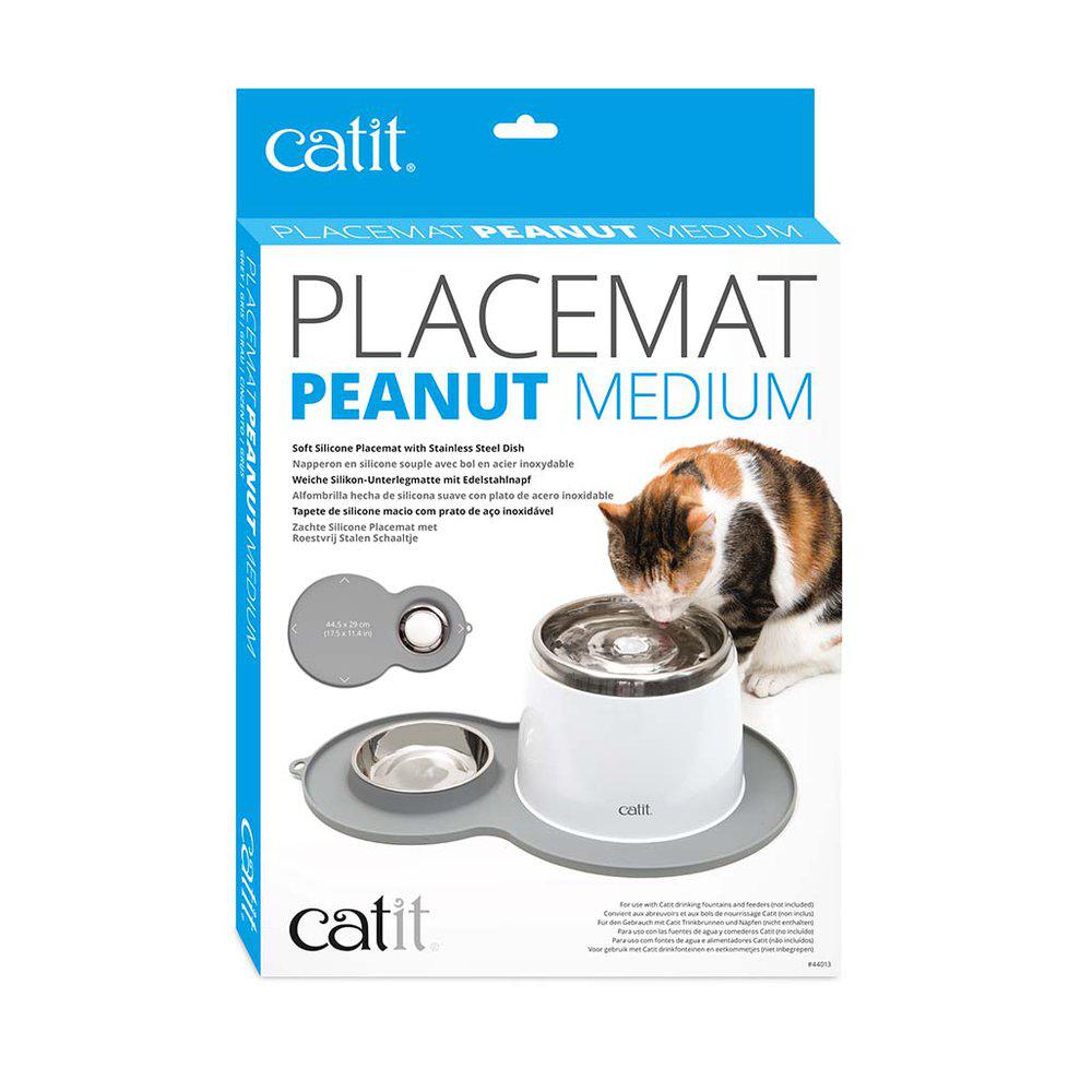 Catit Peanut Underlägg Grå 46x29x2.5cm