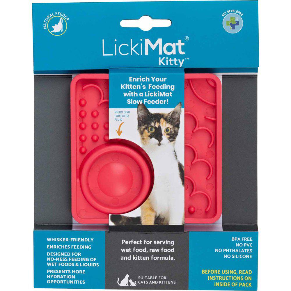 Lickimat Cat Kitty Rosa