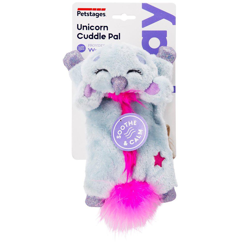 Petstages Kattleksak Unicorn Cuddle Pal