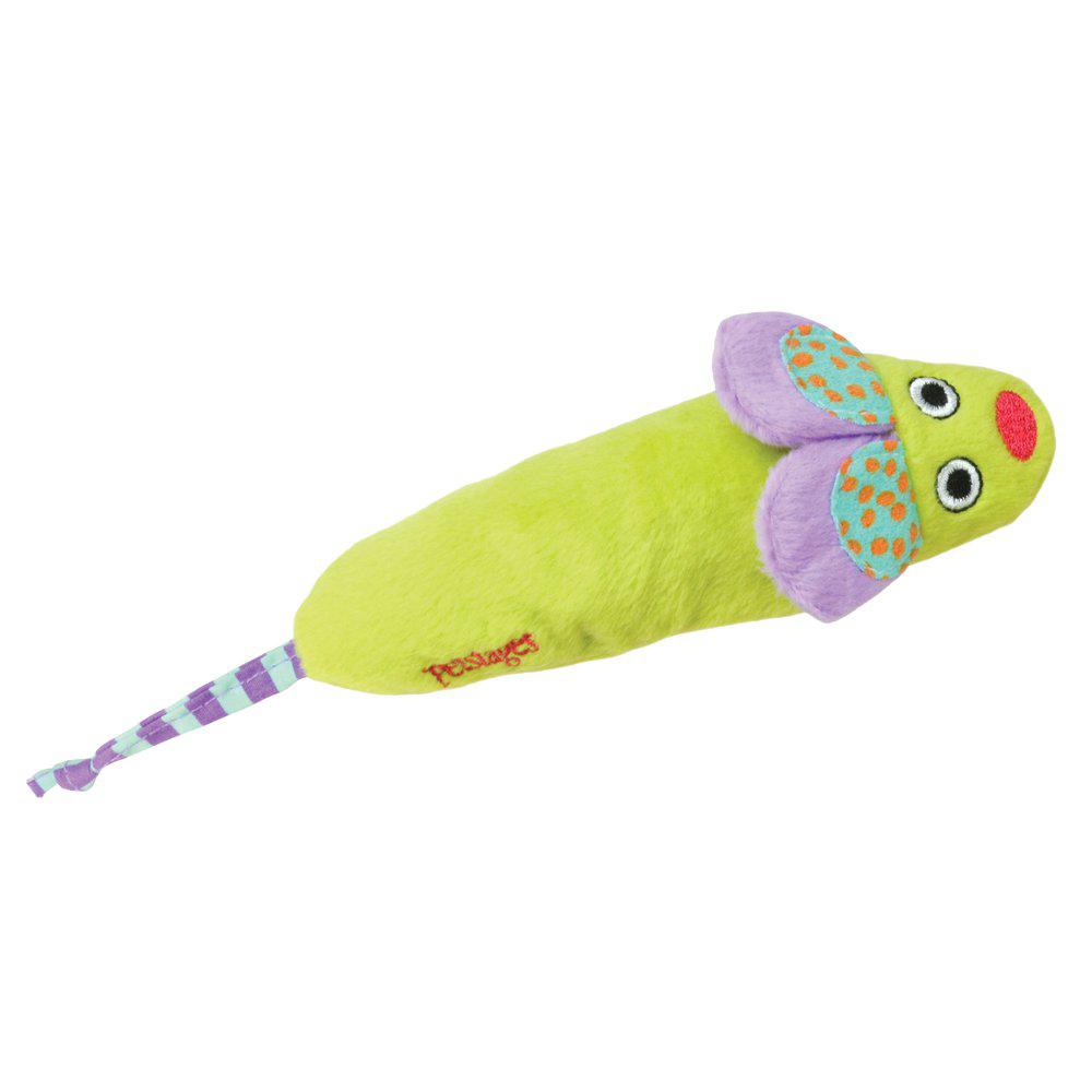 Petstages Kattleksak Green Magic Mightie Mouse 21cm