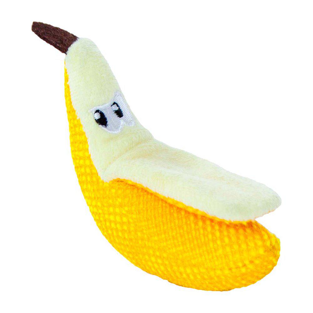 Petstages Kattleksak Dental Banana 20cm