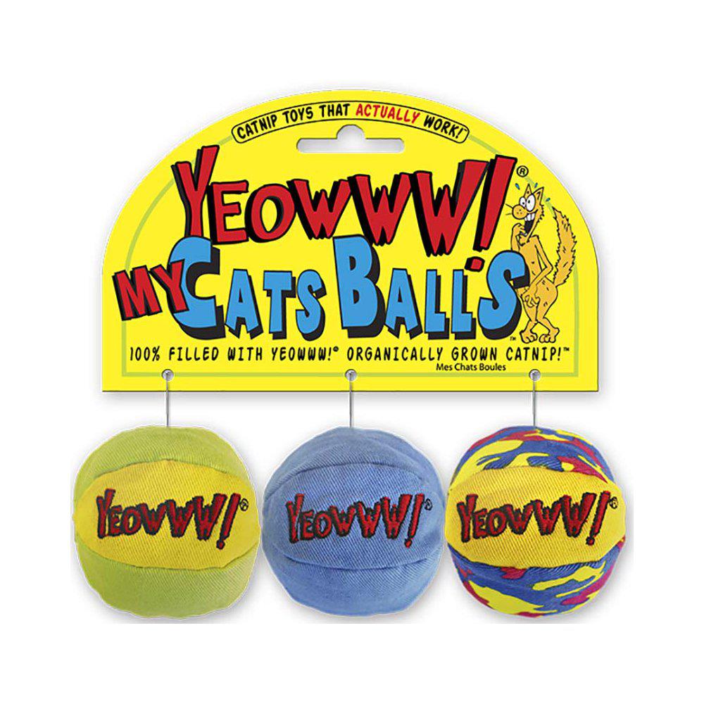 Yeowww Catnip My Cats Balls 3st 5cm