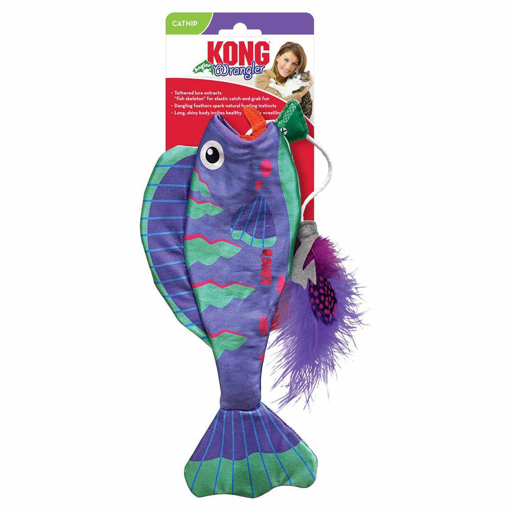 Kong Wrangler Angler Fish Mix 53,5x13x2,5cm