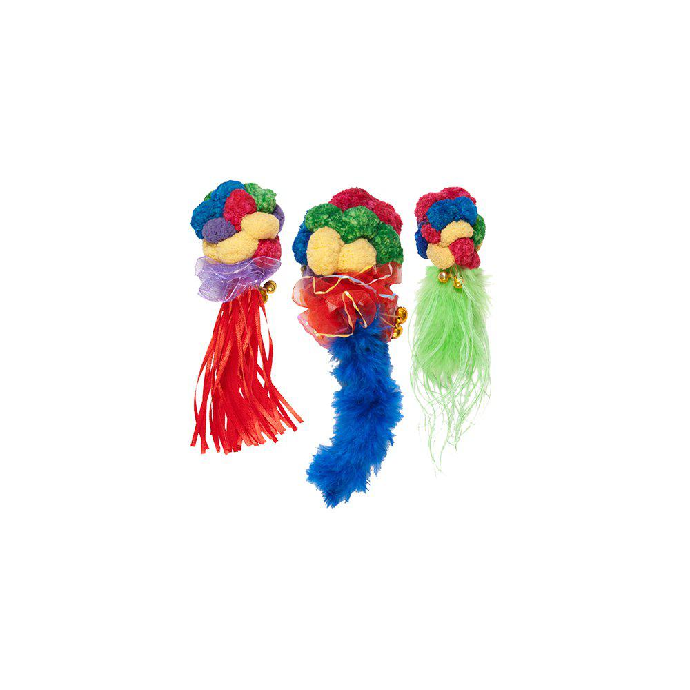 Kattleksak Premier Pom Pom Ball Boa Tailmix Display Box