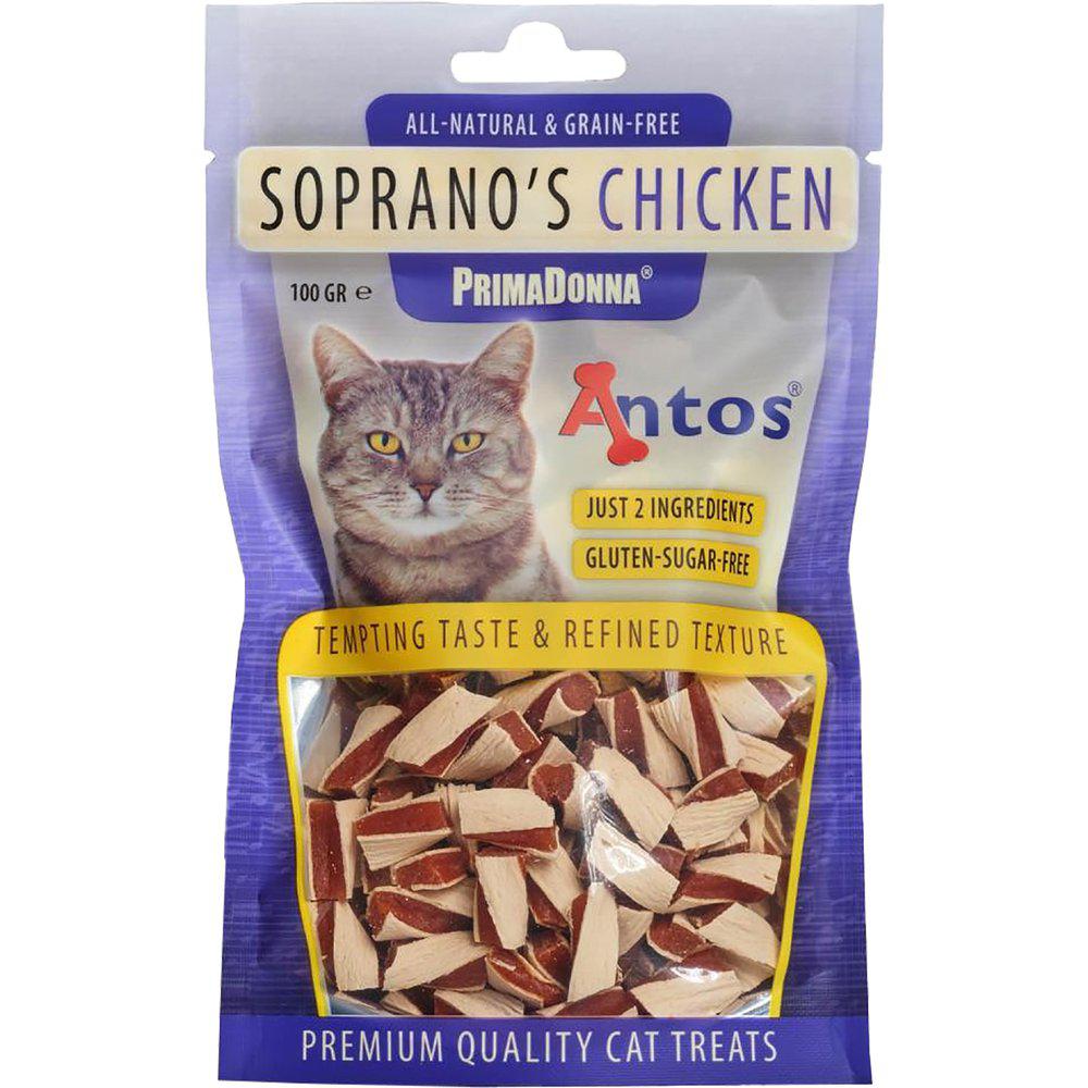 Kattgodis Primadonna Sopranos Kyckling 100gr