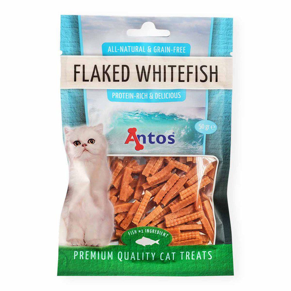 Kattgodis Vitfisk Stavar 50g