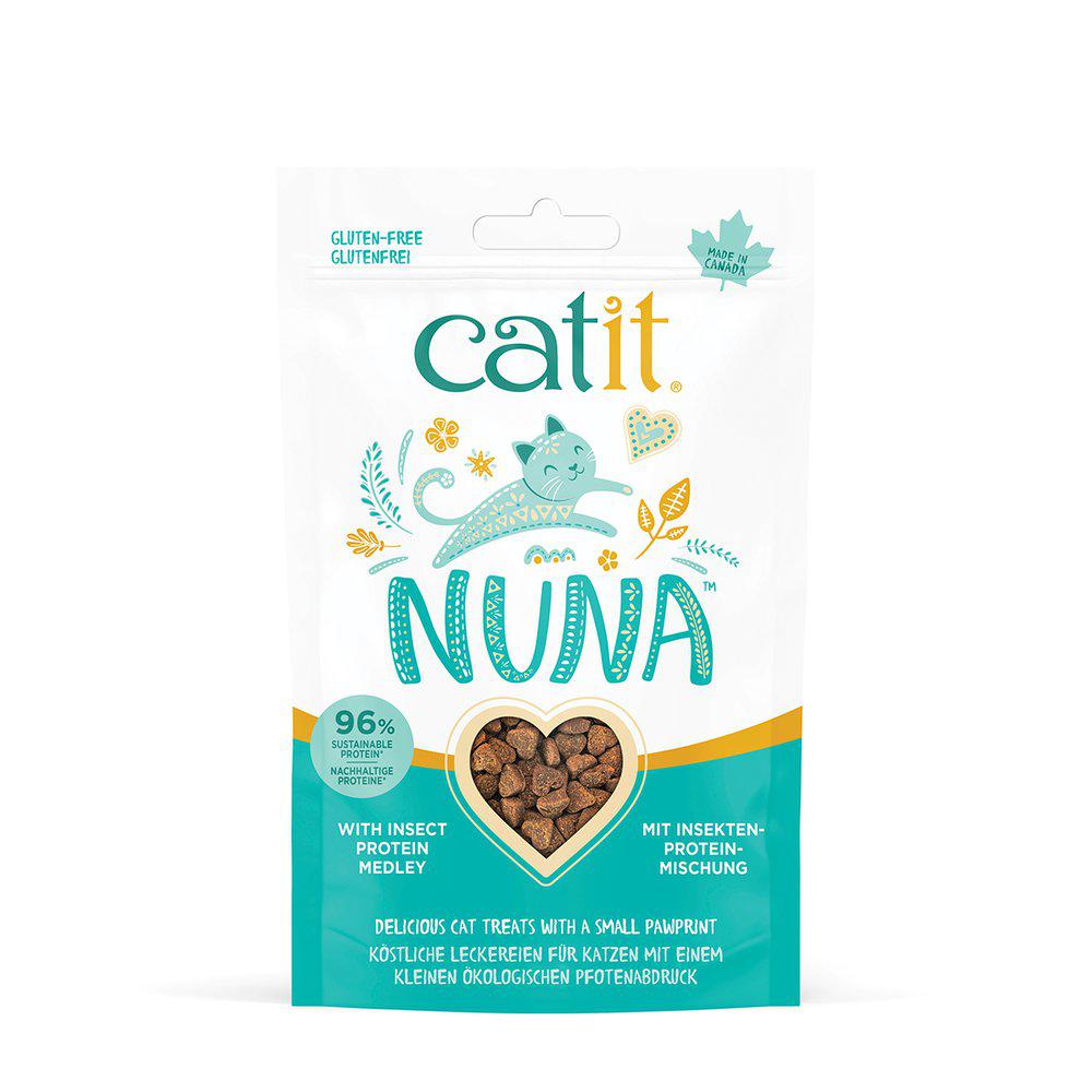 Catit Nuna Kattsnacks Mix 60gr Insektsprotein