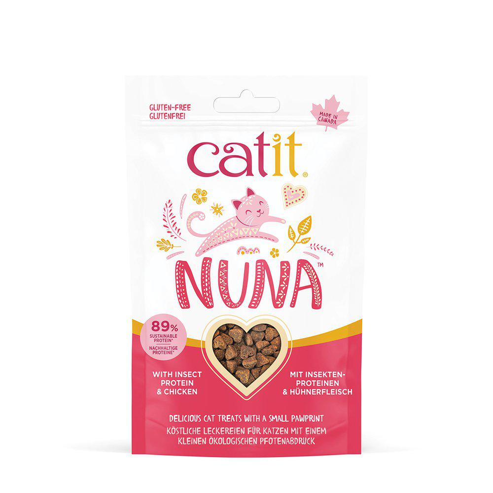 Catit Nuna Kattsnacks Kyckling 60gr Insektsprotein