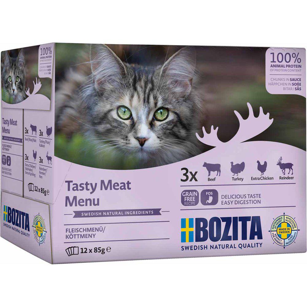 Bozita Feline Meat In Sauce Multibox 1,02kg